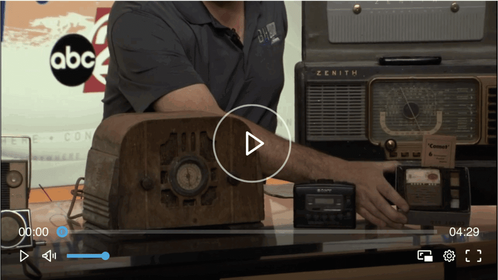 Video thumbnail of BLH Computers shares history of radios ahead of holiday article